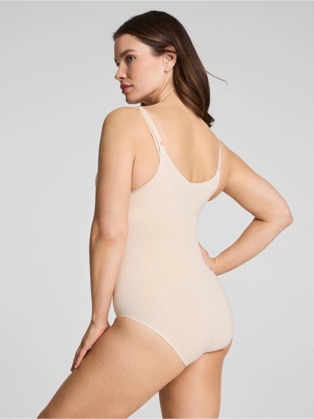 SPANX Nude Seamless Shaping Bodysuit - Light Nude
